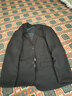 逐梦颜男士西装休闲韩版小西服春秋外套潮流痞帅气正装青年男士西服上衣 黑色【上衣】 2XL【145-160斤可穿】 实拍图