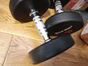 KYLIN SPORT Crossfitness 哑铃 六角包胶哑铃 男士女士健身房哑铃 10KG 实拍图