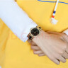 安妮克莱因AnneKlein 欧美时尚套装腕表 AK石英女士手表【 送女友生日礼物】 合金表带黑色表盘（四件套） 实拍图