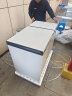 新飞（Frestec）220升家用商用冰柜 双箱双温冷柜 顶开门 冷藏冷冻卧式冰箱（白色）BCD-220DHF 实拍图