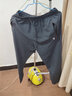 花花公子【两条装】休闲裤男士冰丝夏季薄款休闲运动裤男弹力直筒长裤子 黑色+灰色【两条装】夏季薄款 2XL 建议130-145斤 实拍图