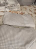 良良（liangliang）婴儿枕头0-3岁宝宝定型枕纠正护型2-6岁儿童枕头抑菌防螨四季适用 2-6岁 小灰熊 双苎麻枕套 实拍图