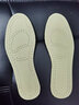 华宝驰2双皮鞋鞋垫头层牛皮男透气吸汗真皮防臭小白鞋板鞋皮鞋垫夏季薄 米白色 2双 35-36码（可裁剪） 实拍图