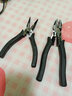 欧帝斯钢丝钳多功能老虎钳子尖嘴钳工业级斜口钳大号手钳虎口钳剥线钳 （多功能）8英寸钢丝钳DL100318K 实拍图