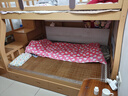 梵袖屿【现货包安装】上下床实木儿童床双层床高低上下铺成人床子母床 猫咪梯柜款（床+床垫*2+抽屉+书架） 上铺宽140*下铺宽160 实拍图