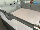 M-CASTLE婴儿床围栏宝宝床上防摔护栏儿童床边防掉床挡板防夹伤无缝防窒息 小熊 单面装 1.8米 实拍图