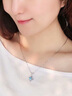 宝拉布菲彩金幸运四叶草项链女轻奢18K锁骨链生日情人节520礼物送女友 【本地仓发/不刻字】纯净白 实拍图