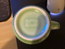 瓯江 龙泉青瓷水杯简约纯色茶杯纯真杯饭店酒店马克杯家用个人茶杯 漱口杯 梅子青 实拍图