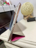 雷克士 苹果iPad air2保护套 爱派5\/6保护套 三折全包防摔休眠保护壳\/套 磨砂保护套-气质银 iPad6/air2专用9.7英寸 实拍图