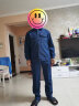 型彬薄牛仔电力工作服套装夏季电焊长袖国家电网反光条工装裤子男上衣 普通款薄牛仔套装 XL (175) 175XL 实拍图