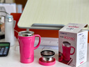 虎牌（TIGER）保温杯不锈钢480ml办公杯男女时尚泡茶水杯茶滤网CWN-A48C 粉色回忆PI 480ml 实拍图