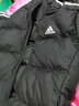 阿迪达斯（adidas）男女装羽绒服 25冬新款运动服御寒保暖防风上衣连帽加厚羽绒外套 经典黑【600蓬鸭绒】【热销款】 S 【165-170cm/110-120斤】 实拍图