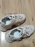 EXUELING女鞋秋季老爹鞋子女厚底2025新款网红休闲运动女鞋夏款学生跑步鞋 卡其 38 (240mm) 实拍图
