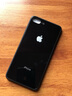 筑鼎 苹果7plus玻璃手机壳iphone8plus 6s se2超薄6plus防摔7硅胶8全包  7p/8p  5.5玻璃黑【钢化玻璃背板】 实拍图