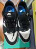耐克NIKE男女通款板鞋缓震SB ALLEYOOP运动鞋CJ0882-104白黑45 实拍图