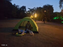 盛源（SHENGYUAN）手抛全自动帐篷双人双门防泼水露营装备公园户外休闲帐篷沙滩绿色 实拍图