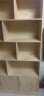 蔓斯菲尔（MSFE） 书架简约落地收纳多功能大容量省空间储物架多层置物书架柜子 【松木无漆带门款】120*30*180CM 实拍图