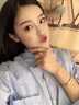 【配送证书】丹琴 莫桑钻D色求婚银戒指女款时尚经典六爪镶钻情侣开口一克拉钻戒指环结婚生日情人礼物 JZ030一克拉真爱（一克拉） 实拍图