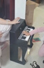 Hape(德国)早教电钢琴玩具儿童乐器初学者入门灯光教学钢琴黑色E0629 实拍图