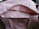 黄河口老粗布床单加厚【A类纯棉 】粗布床单纯棉 纯棉床单1.8×2米床 全棉床单 小格子藕粉色 1.5m床用三件套(1床单+2枕套) 实拍图