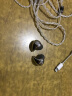 WGZBLON BLON BL03 耳机有线金属入耳式HIFI发烧级高音质可换线耳塞音乐电脑游戏通用 银色-带麦 实拍图