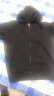 无印良品（MUJI） 男式 紧密编织毛圈 拉链连帽衫 卫衣外套 男士 潮流 ABI10A2A 黑色 L 175/100A 晒单实拍图