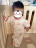 贝肽斯婴儿衣服夹棉连体衣秋冬加厚保暖新生幼儿宝宝冬季外出棉服 实拍图
