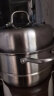 康巴赫（KBH） 蒸锅304不锈钢蒸笼大容量蒸包子馒头复合底汤锅蒸煮两用锅 高盖 2层 28cm 晒单实拍图