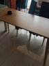 元优实木电脑桌书桌台式电脑家用桌子现代简约简易办公桌桌椅组合套装 原木款无油漆（单桌） 140*60*75 实拍图