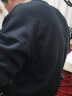李宁卫衣男女同款秋冬套头衫休闲外套官方旗舰网AWDRB77 黑色(加绒保暖)-7 XL 晒单实拍图
