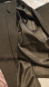 VEDEOL 西服男士韩版小西装休闲易打理修身外套休闲职业正装伴新郎结婚 黑色单外套 XL-体重125-140合适 晒单实拍图