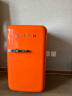 SMEG斯麦格 意大利原装进口 复古冰箱迷你家用小冰箱 节能电冰箱 美妆化妆品FAB5 活力橙 晒单实拍图