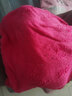 冰星梦浴巾大号美容院酒店专用强吸水比纯棉柔软男女大毛巾 玫红色 浴巾70*140cm 295克左右 实拍图