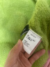 初语仙踪绿短款针织开衫女2023冬季新款复古毛绒毛衣外套加厚外搭 绿色 M 实拍图