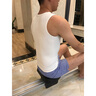 尘阁塑身衣男束胸紧身收腹背心男士薄款弹力塑型衣束腰藏肉神器男背心 黑色 2XL (建议190-220斤) 实拍图