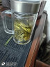 苏泊尔双层玻璃喝泡茶带把男女办公室大容量水杯子450ml流光银KC45HK10 实拍图
