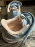 特步（XTEP）儿童童鞋女童中大童舒适轻便透气运动跑鞋 微波蓝/水粉色 34码 晒单实拍图