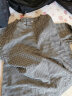 无印良品 MUJI 女式 新疆棉法兰绒 罩衫 黑色X格子 XL 实拍图