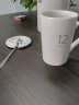 瓷魂马克杯陶瓷杯子咖啡杯情侣茶杯男女大容量390ml 白色12oz可定制 实拍图