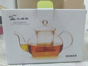 天城一品 玻璃茶壶花茶具沏茶带过滤器烧水壶冲茶器高温耐热 玻璃茶壶（550ml)花茶壶 实拍图