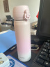 膳魔师（THERMOS）保温杯400ml男女士渐变色吸管杯保冷水杯子TCMI-400S PKW 实拍图