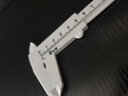 开拓（EXPLOIT） 塑料卡尺 塑料游标卡尺学生教学卡尺 白色款150mm 实拍图