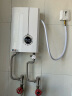 德恩特（Dente）即热式电热水器 智能恒温 小型家用 速热洗澡淋浴 发廊快热式直热电热水器 30L 8500W 恒温推荐 全国联保 包安装 功率可调 实拍图