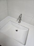 箭牌（ARROW）嵌入式方形台盆洗脸盆洗手盆 陶瓷盆卫生间面盆台下盆洗漱盆台盆 方形台下盆（裸盆-不含配件） 实拍图