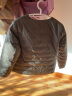 无印良品 MUJI 女式 轻量羽绒便携式 夹克衫 羽绒服 短款 轻薄 BDC07C1A 浅灰棕色 S (155/80A) 实拍图