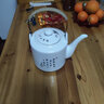 陶沁泉陶瓷茶壶青花瓷套装茶具景德镇凉水冷水茶水泡茶提梁壶大容量 墨俊山水凉水壶2L 实拍图
