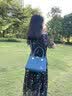 富城袋鼠妈妈生日礼物包包女包2026新款女士手提包女斜挎包轻奢中年女士包 蓝色【礼盒装+手包】 实拍图