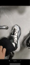 adidas「千层鞋」MAXXWAVY保暖防滑厚底增高老爹鞋阿迪达斯轻运动 白色/黑色/蓝灰色 41(255mm) 晒单实拍图