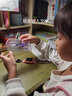 有双剪刀家用办公儿童安全圆头小学生专用美工幼儿园手工制作剪纸剪子 181尖头【透明紫】儿童剪 实拍图