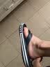 卡骆驰（CROCS）男鞋女鞋 26秋新款运动鞋情侣休闲鞋子缓震耐磨透气平底人字拖 贝雅人字拖/白-深蓝 37 -38/M5W7/230mm 实拍图